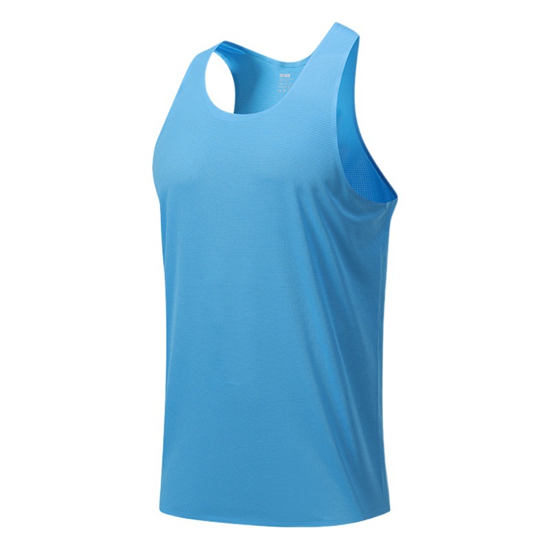Lightweight Quick-drying Vest Men's Sports Sleeveless Breathable Fitness Clothing Track and Field Training Men's and Women's Running Pressure Vest