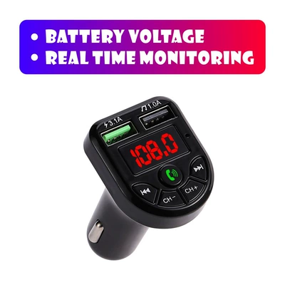 E5 Car Bluetooth Mp3 Player FM Modulyator