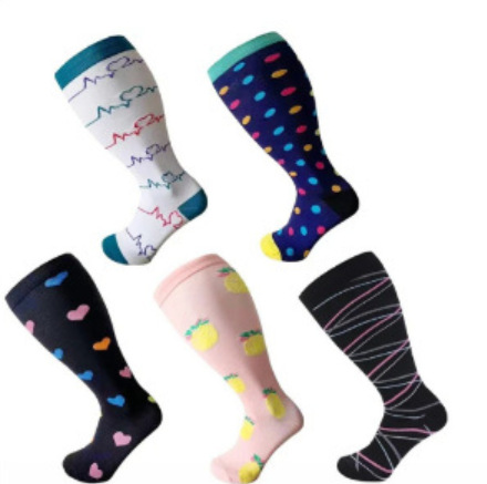 화이트 ECG 도트 스트라이프 파인애플 사랑