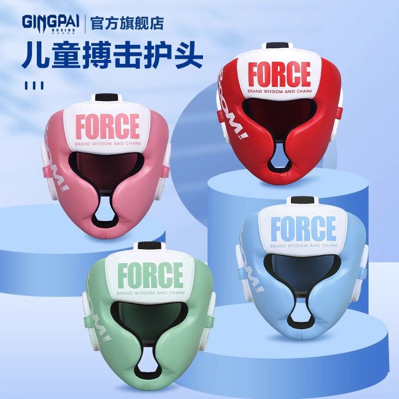 Boxing Helmet Cover for Boys and Girls Adult Sanda Fighting Muay Thai Kids Hat Training Protects Thick Taekwondo