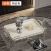【Milk White】Water Rippled Tray-Large Size