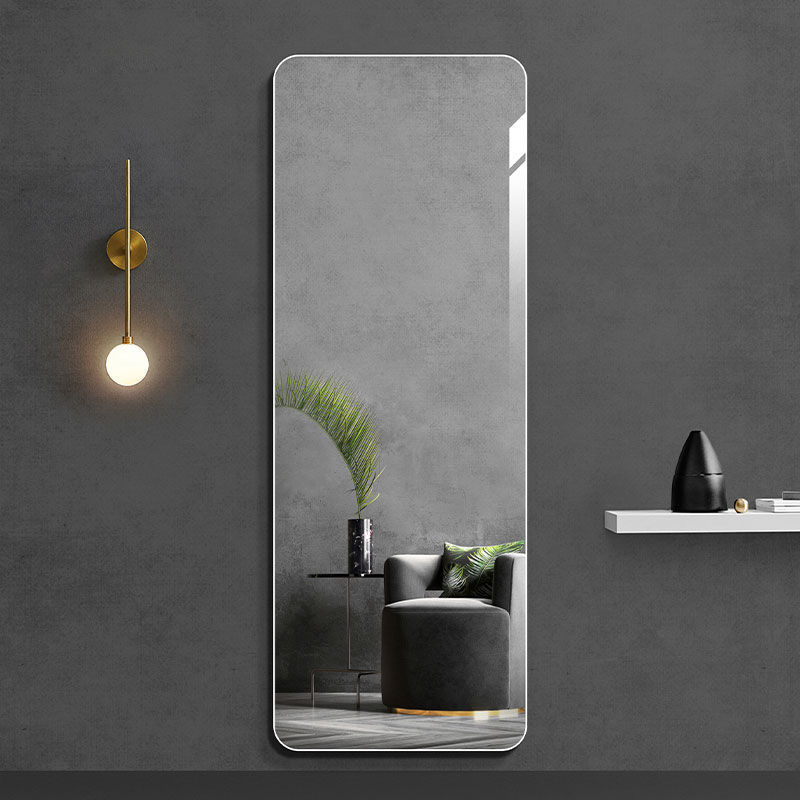 whole body mirror autohesion household girl bedroom dormitory Wall hanging Makeup Dressing Mirror ins