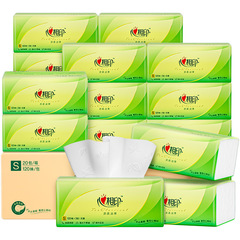 Xinxiangyin Tissue Tea Talk, 120 Sheets per Pack, 20 Packs per Box, 3-Ply Plastic-Encased Facial Tissues, Model DT15120