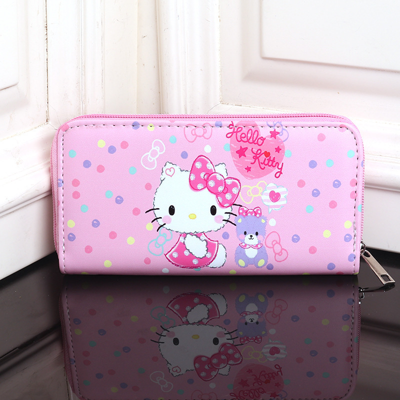 kt cat cross-border supply cartoon cute adorable storage wallet children's fresh sweet girl coin purse