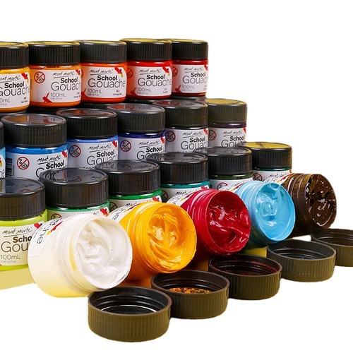 Montmartre gouache paint 42 colors manufacturer direct sales students 100ml washable training children's gouache paint