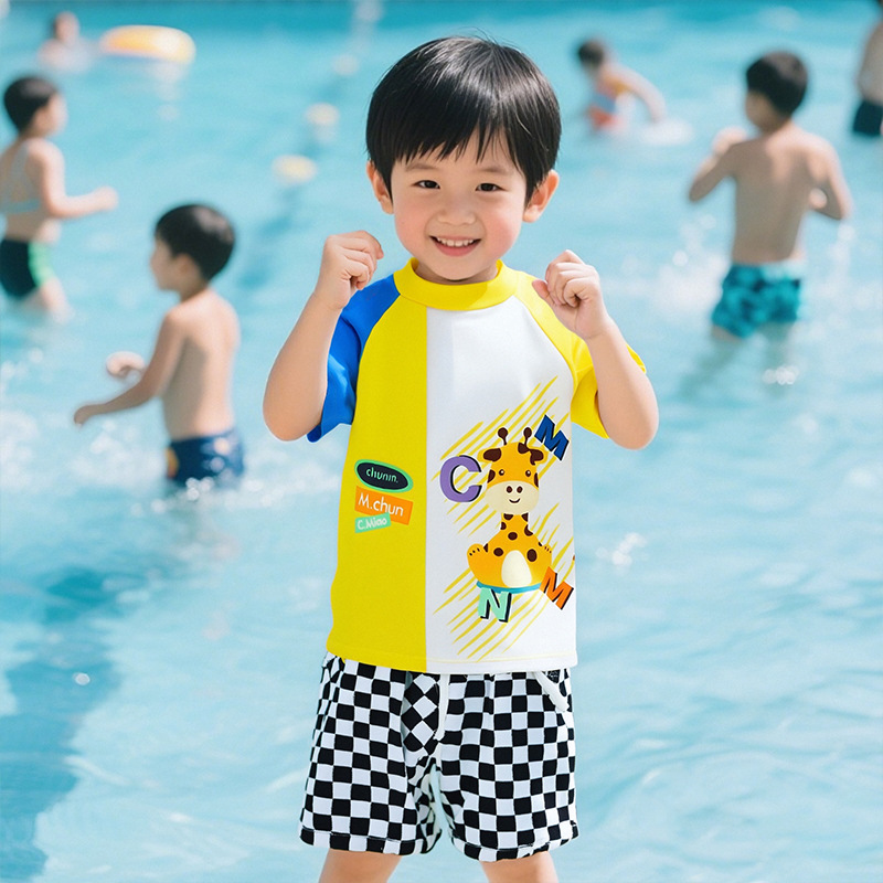 [Trajes de baño para niños / ¡Solo $9.9!] Bañador de niños separado trajes de baño de niños procesamiento al por mayor