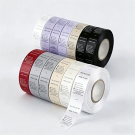 洗唛、商标;吊粒、吊牌;织带