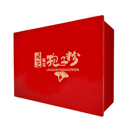 Northeast specialty manufacturer direct sales Changbai Mountain Ganoderma lucidum robe powder Linzhi robe powder Ganoderma lucidum spore powder gift box