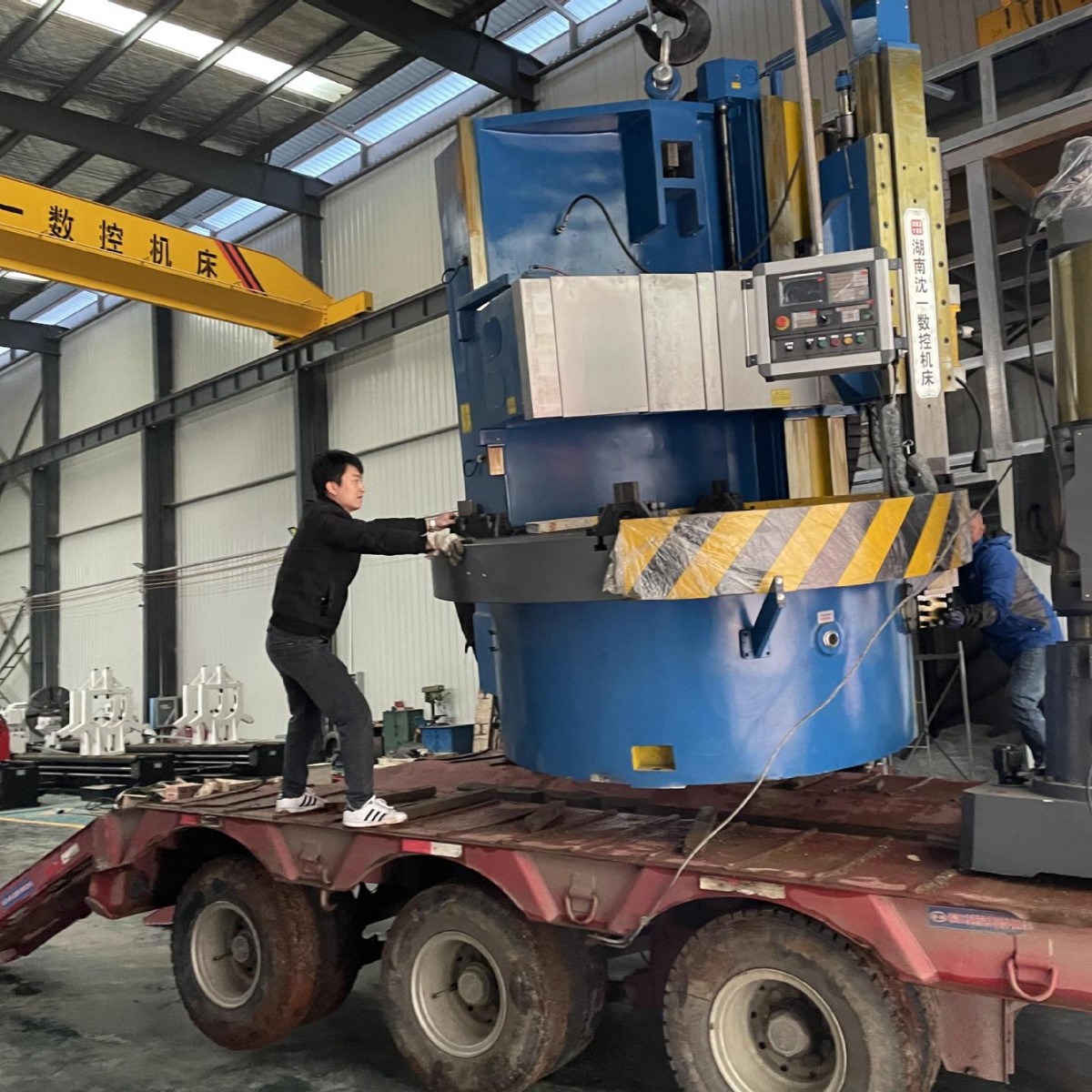 现货直供二手立车，1.6米齐哈立车，数显立车【可试车，包运床