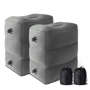 Inflatable Foot Pads for Long-Distance Flights, High-Speed Rail, Car Travel, Footrests, Footrests, Office Sleeping Artifacts