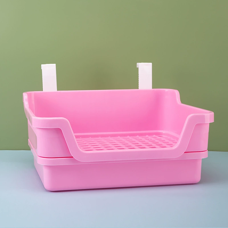 Ангорский кролик туалет Тоторо Морская свинка туалет большой квадратный двухслойный легко моется оптовая продажа