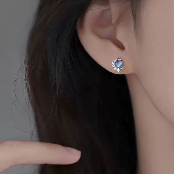 Изысканные модные серьги, кошачий глаз, тренд сезона, легкая роскошь