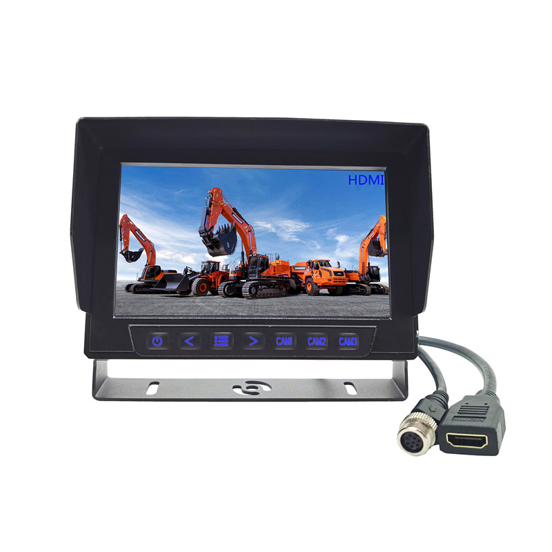 방수 IP69K 자동차 디스플레이 7 인치 자동차 지게차 엔지니어링 차량 냉장 저장 특수 자동차 광산 트럭 지게차