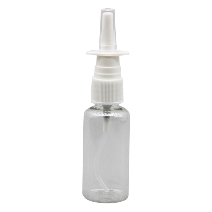 5 8 10 20 30ml botella de spray pequeña de plástico PET botella de spray directo botella de spray nasal botella de plástico pequeña botella vacía