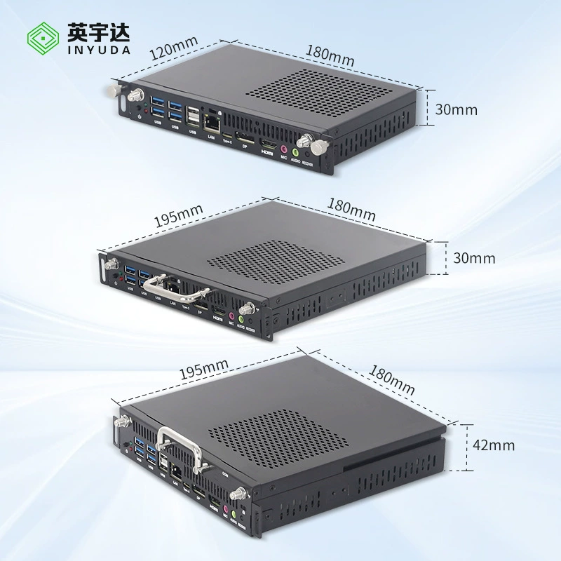 YingyuDa 12-13 generation U/P/H processor plug-in OPS computer electronic whiteboard teaching module industrial computer