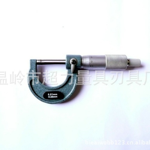 供应精密型外径千分尺(圆弧双筋) 0-25千分尺 厂家出售