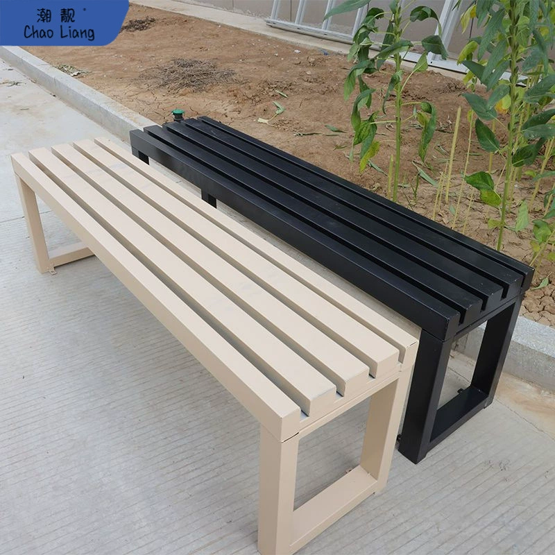 Парк Стулья Наружные Скамейки Железные Антикоррозийные Водонепроницаемые Древесные Древесные Открытый Торговый Центр Зона Зона отдыха Двор Стулья Стулья