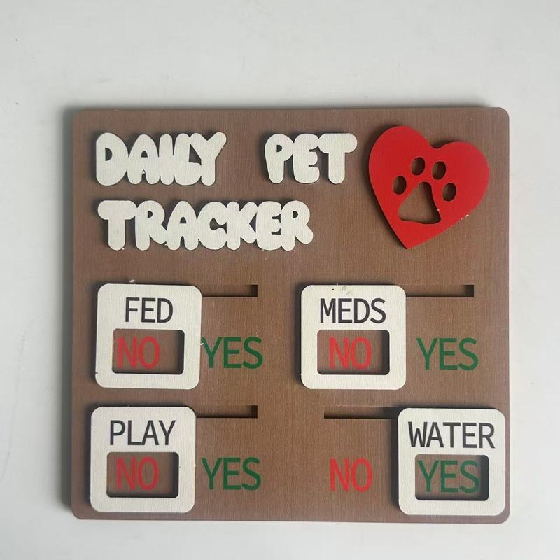 跨境新品 Personalized Pet Tracker 个性化宠物追踪器木质工艺品|undefined