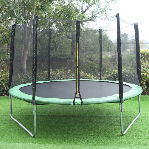 Cross-border children's home indoor trampoline kindergarten large trampoline adult outdoor commercial jumping bed with guard net
