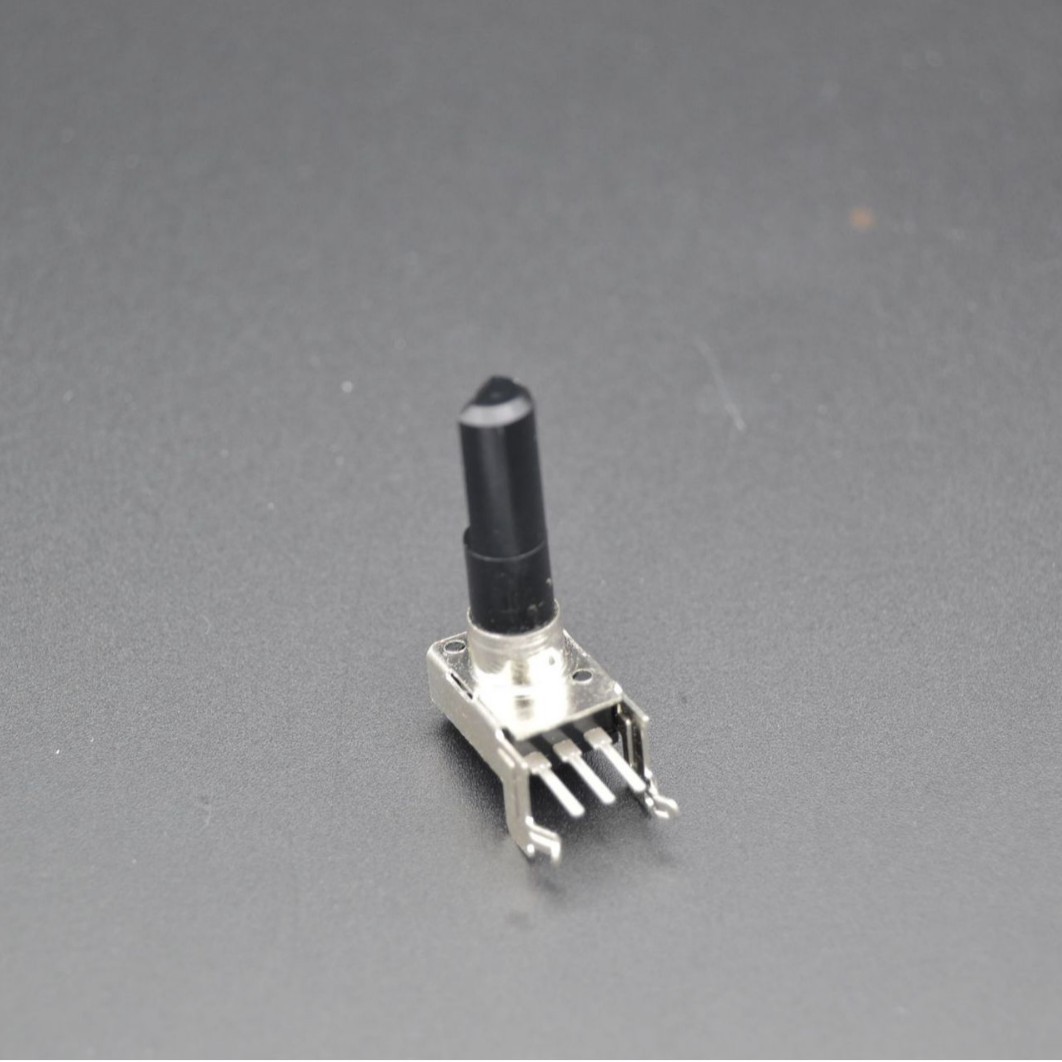 RA09电位器开关  卧式塑胶绝缘轴电位器  升威厂家