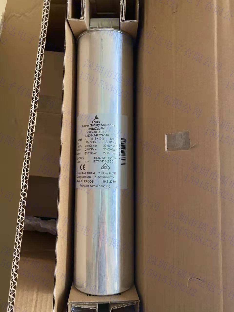 一级代理MKD440-D-28.0原装全新电容德国爱普科斯MKD系列