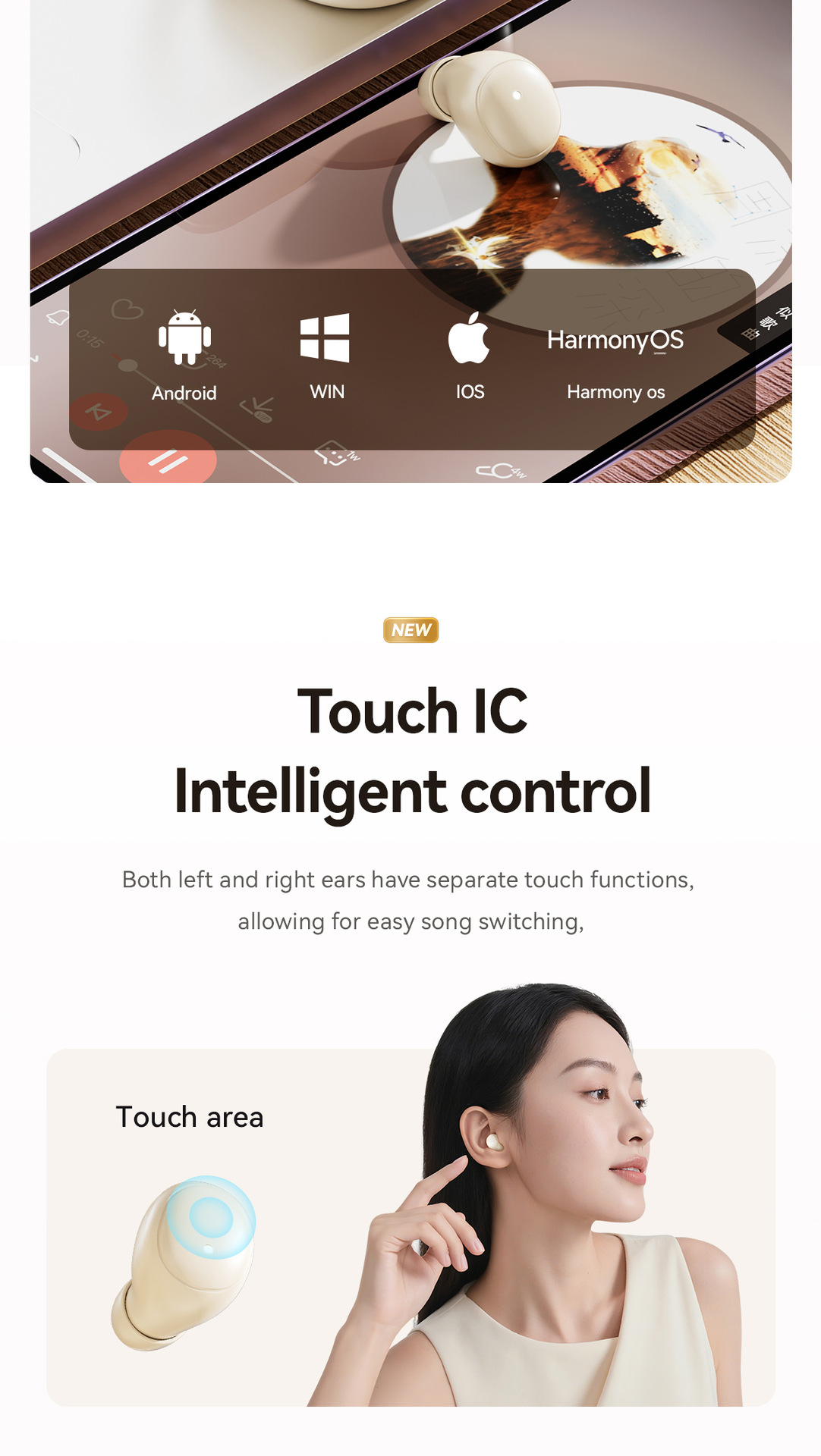 Bluetooth Kopfhörer Wireless Noise Cancelling Tws Gaming Ohrhörer_voghion.com