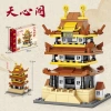 8973-6 Tianxin Pavilion 167pcs [Color Box Packaging]