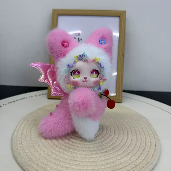 Pendant Little Angel Doll Plush Toy Keychain Car Ornament Hanging Decoration Crossbody Bag Doll Cute Cartoon Doll
