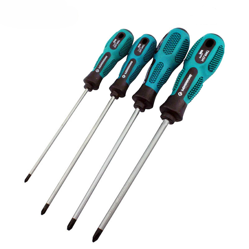 Juego de destornilladores, destornilladores de grado industrial de alta dureza cruzada, combinación de herramientas, destornillador magnético fuerte multifuncional