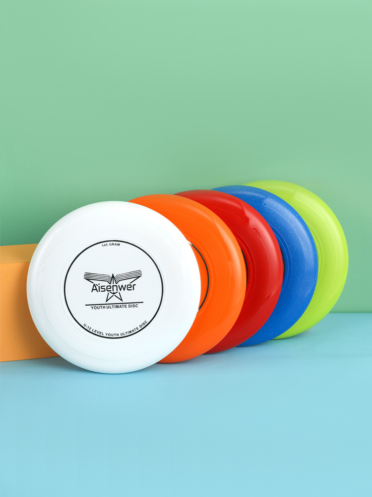 Aisenwer equipo juvenil Frisbee 145g extremo Frisbee grupo de deportes al aire libre construido Frisbee giroscópico