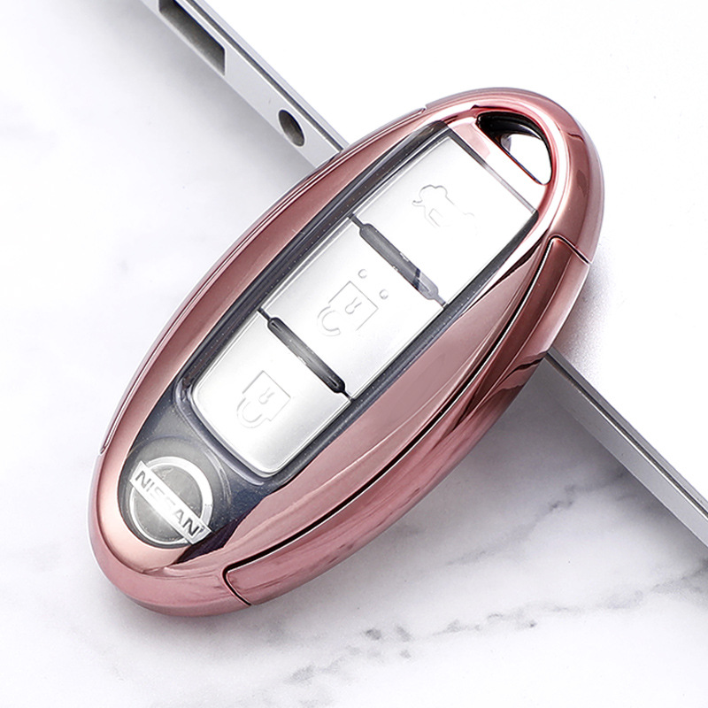 En stock caja de la llave del coche de Ventas Directas adecuado para Nissan nuevo Xuanyi Qashqai Qijun Teana caja de la llave del coche Shell hebilla