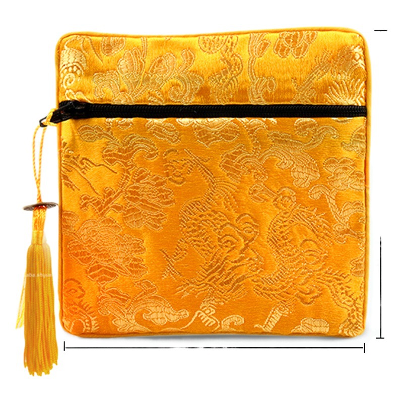 Wholesale Jewelry Bag Bag Bag Zipper Bag Cloth Bag Brocade Box Beads Bracelet Bag Brocade Bag Jewelry Packaging Bag