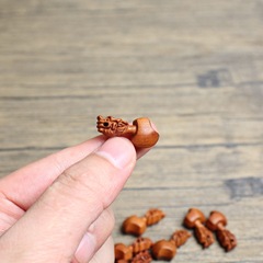 Lightning strike jujube small ax accessories pendant Taoist magic weapon portable accessories old material dark finely carved handmade