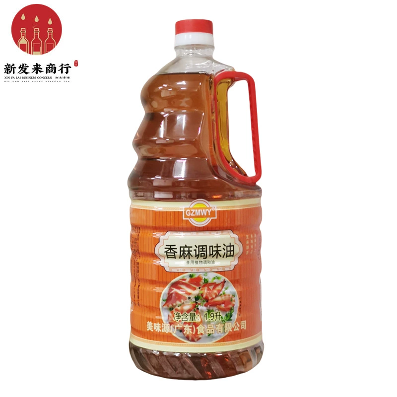 [1,9 л * 6 бутылок] Гуандун вкусный источник ароматный кунжутный приправа масло съедобное растительное смешанное масло