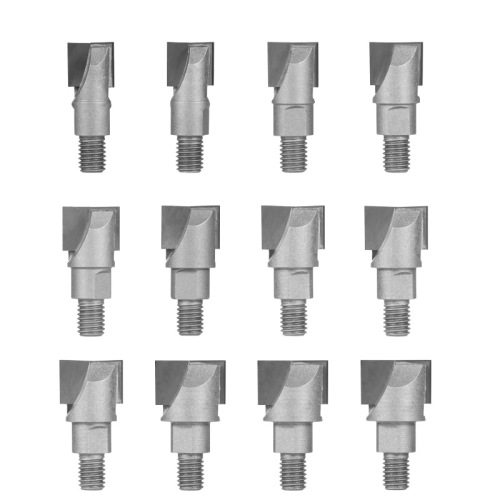 Door lock knife Tungsten steel wire buckle thread clearing knife Grooving knife Wooden door lock hole opener Installation door lock tool Lock hole