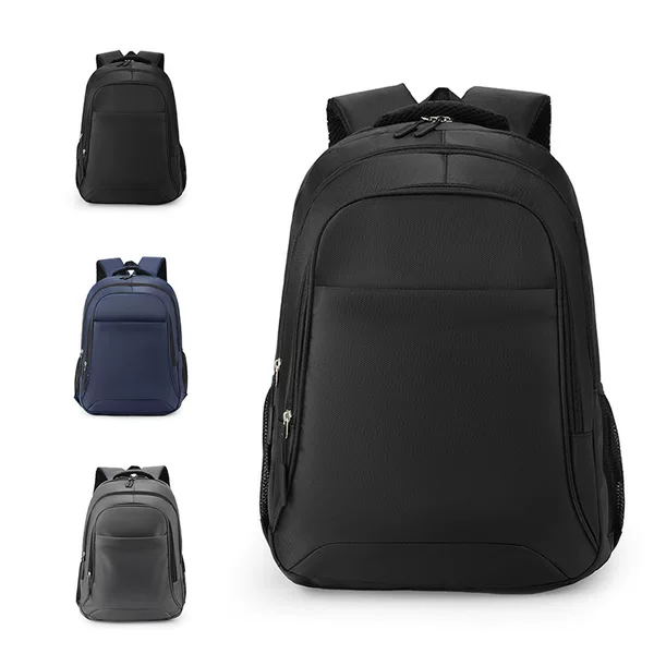Backpack with Printed Logo, Men's Computer Bag, Casual Travel Storage Backpack, Trendy Large-Capacity School Bag for Middle and High School Students