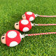 Golf Tee Mushroom Head Pendant 83mm Plastic Tee with Tee Cover Anti-Lost Golf Tee