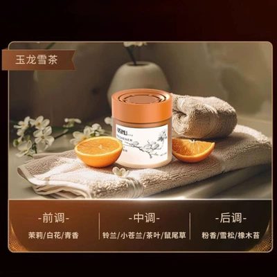 Car Air Freshener, Odor Removal Car Perfume Aromatherapy - yulong-snow-tea