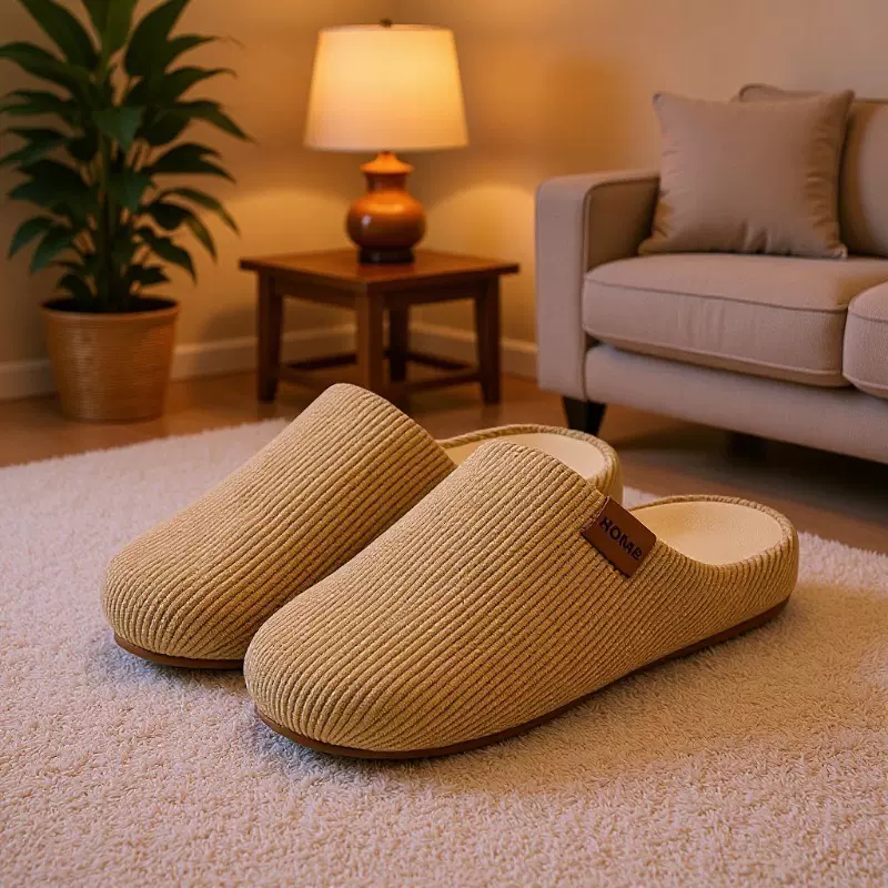 棉拖鞋女款秋冬季2025新款室内居家保暖舒适抗菌防滑拖鞋家用男士