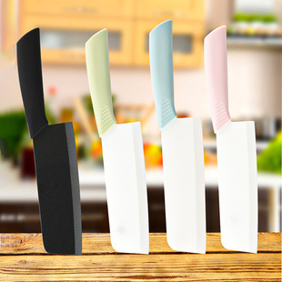Ceramic kitchen knife 6 inch ceramic knife food kitchen supplies slicing knife chef meat knife baby food supplement knife