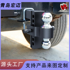 六英寸可调节房车拖车球带防松器房车拖挂越野车可调节房车拖挂球
