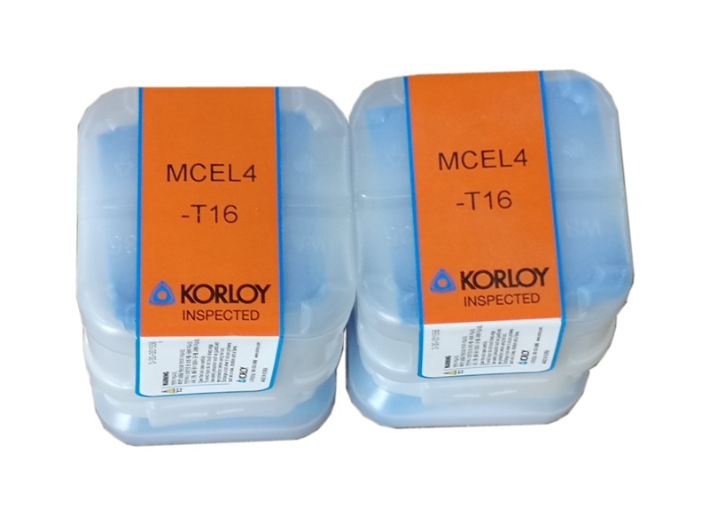 KORLOY MCEL3-T16 MCEL4-T16 MCEL5-T20 MCER3-T16 MCER4-T16