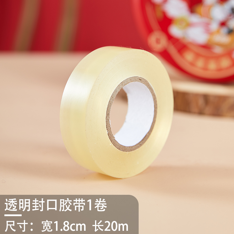 Cintas transparentes de 20 metros - se venden en cajas, sin alimentos