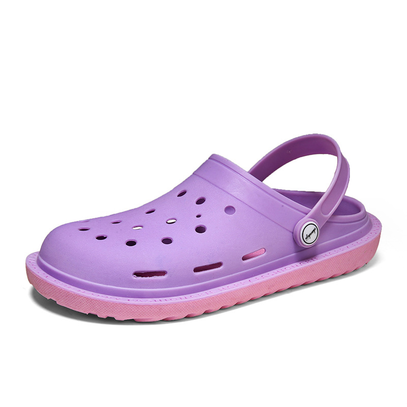 Otoño de 2025 nuevos zapatos de agujero huecos con suela suave, zapatillas casuales para el exterior, zapatillas frías, Amazon transfronterizas