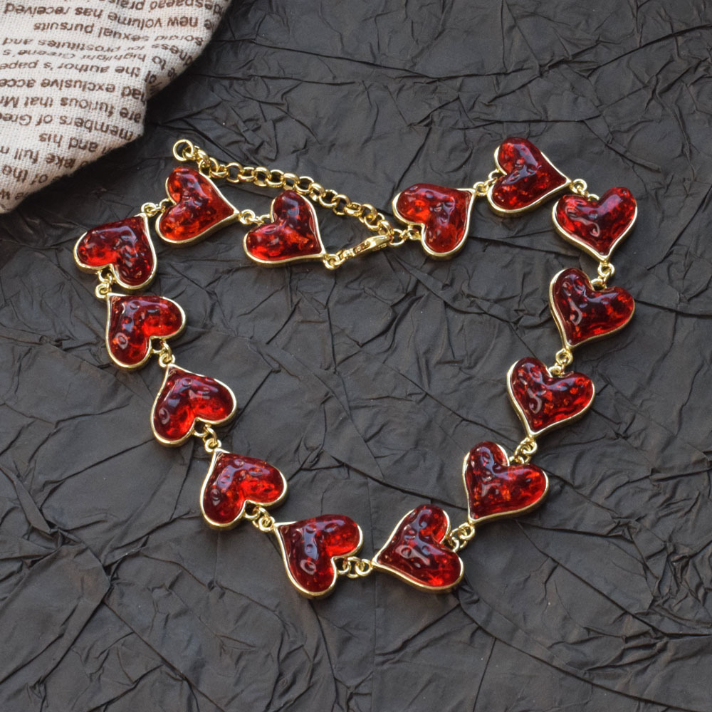 69g Weight Lobster Trigger Clasp Closure Clasp Closure Type Elegant Heart Shape Zinc Alloy Lobster Trigger Clasp Closure Chain Necklaces Wholesale