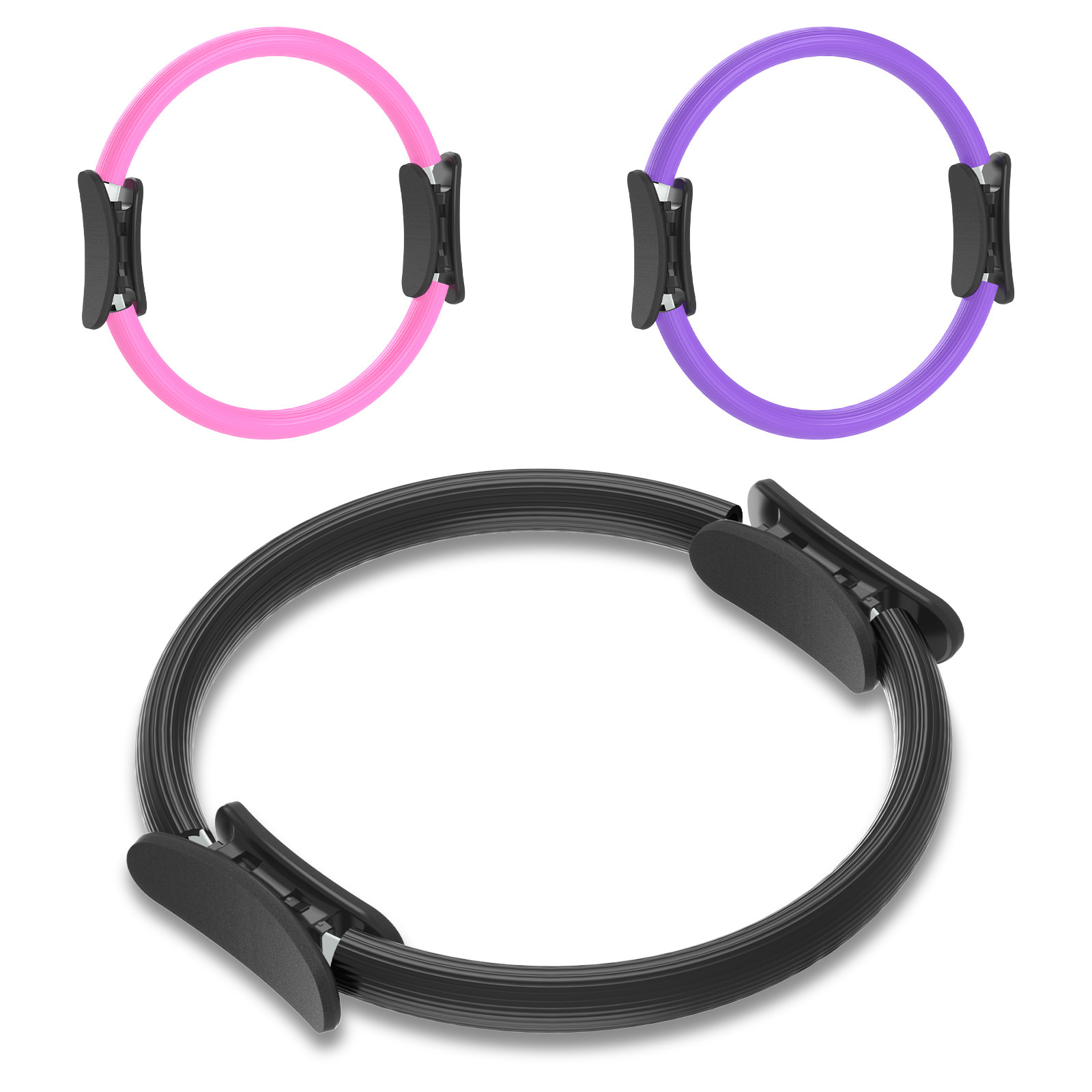 Yoga Ring, Magic Circle, Pilates Circle, Pelvic Floor Muscle Training, Leg Fitness Equipment, Open Back Shaping, Thigh and Waist Artifact, Yoga Wheel