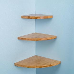 Triangular Fan-shaped Partition Shelf Wall-hanging Homestay Wall Arc Simple Corridor Jewelry Rack Sundries Decoration Fleshy