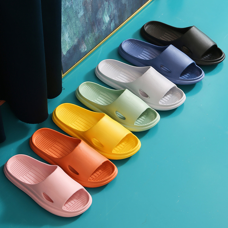 New Bathroom Slippers, Versatile and Portable, Hotel Home Slippers, Bathing Shoes, Women's Dormitory Popular Sandals, Cross-Border Wholesale