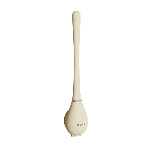 Baseball bat toilet brush without blind spots household toilet brush wall-mounted creative automatic opening and closing light luxury silicone toilet brush