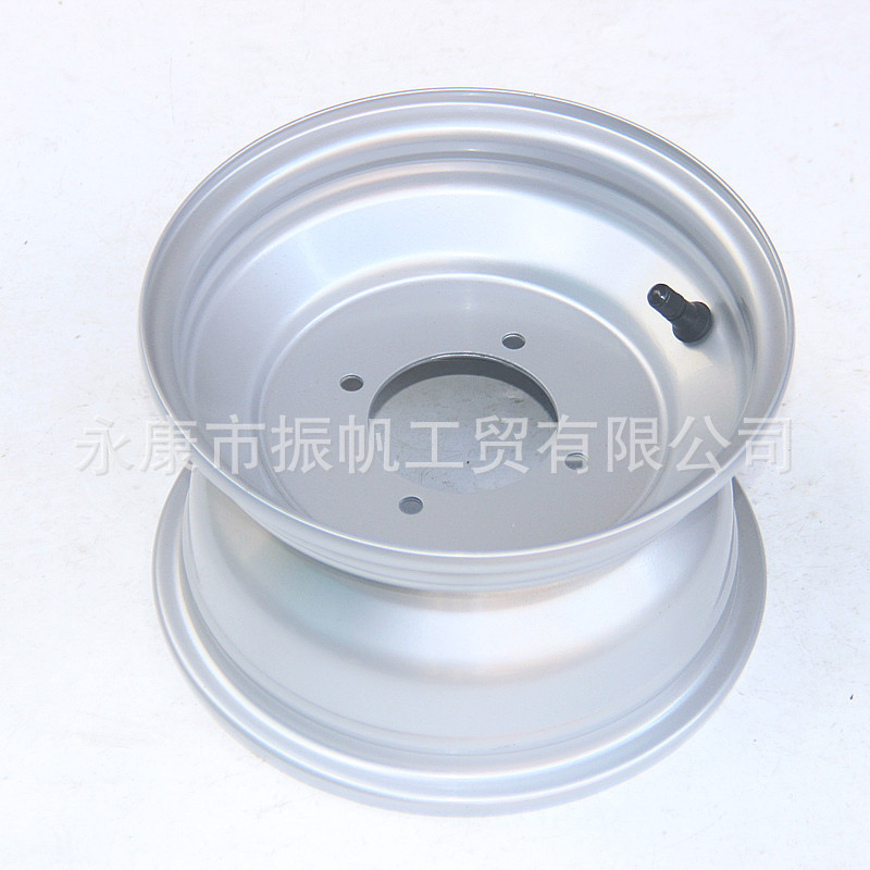 Cuatro ruedas de acero accesorios ATV pequeño toro frente 19X7.00-8 pulgadas buje de neumáticos 18 / 7 - 8 cuatro agujeros anillo de acero